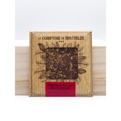 Chocolat au lait feuilletine