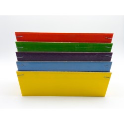 Corbeille en bois de couleur